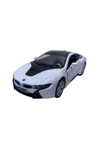 JPT BMW i8 model, white 1/43 Rastar