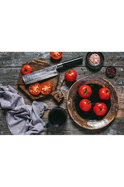 Samura Nôž Nakiri Super 5, japonská oceľ AUS 10, HRC 60, 17 cm