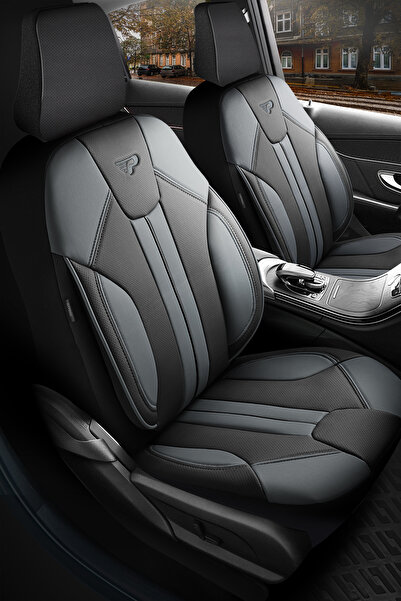 Panda Kılıf Panda Carlone Series Full Leather Car Seat Cover - Full Setcompatible