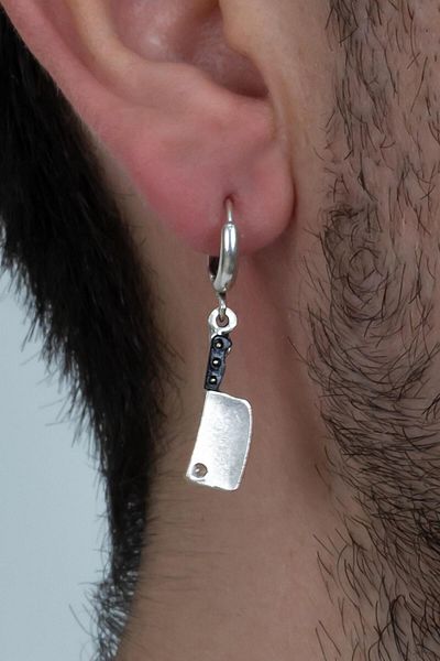 Takı Dükkanı Unisex Dangle Master Chef Row Earrings Bck39