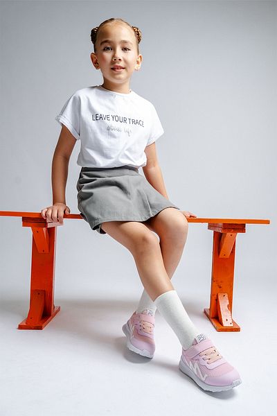 mnpc Girl's Powder Sports Shoes