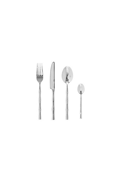 Secret de Gourmet SG Bamboo cutlery set, stainless steel, 24 pieces