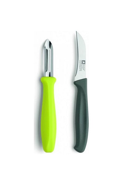 RICHARDSON SHEFFİELD Richardson Sheffield vegetable peeler and knife set, stainless steel blade, plastic handle