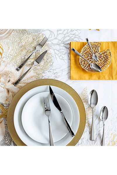 Bra Etna 24-piece Cutlery Set, 18/10 Stainless Steel, 3.5 Mm