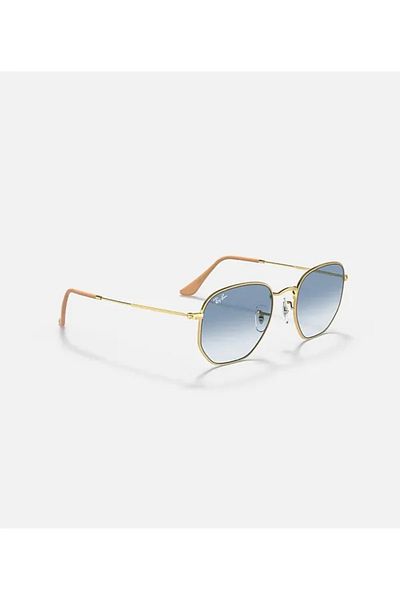 Ray-Ban Hexagonal Sunglasses RB3548 001/3F Size 51mm