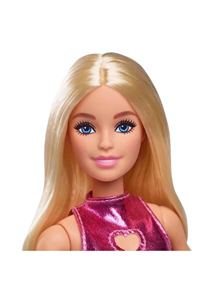 Barbie BRB BARBIE BÜYÜLEYİCİ PARTİ BEBEKLERİ PEMBE PARLAK ELBİSELİ HYT88