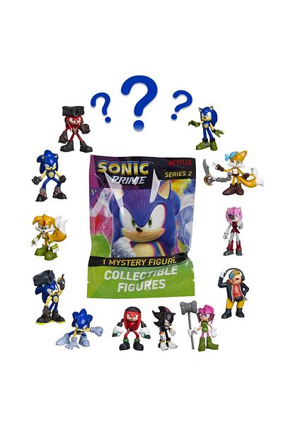 Sonic Boom Sonic Single Figure Surprise Package (24 Pieces Display)