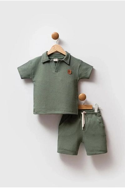 neocotton Children's 2-Piece Set with Cotton Shorts