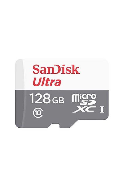SanDisk 128GB Ultra MicroSDXC UHS-1 Memory Card