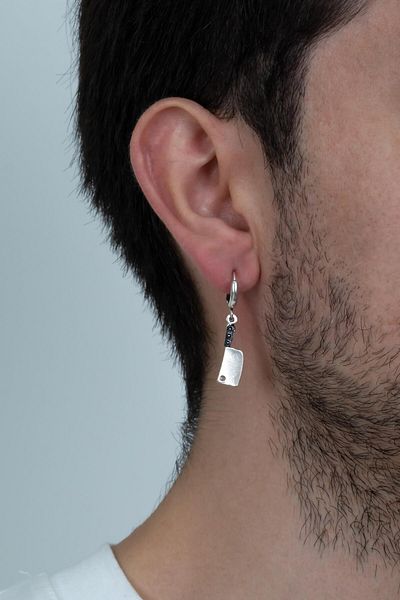 Takı Dükkanı Unisex Dangle Master Chef Row Earrings Bck39