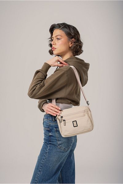 ÇÇS Ççs Women's Crossbody Bag Ccs17988 Beige