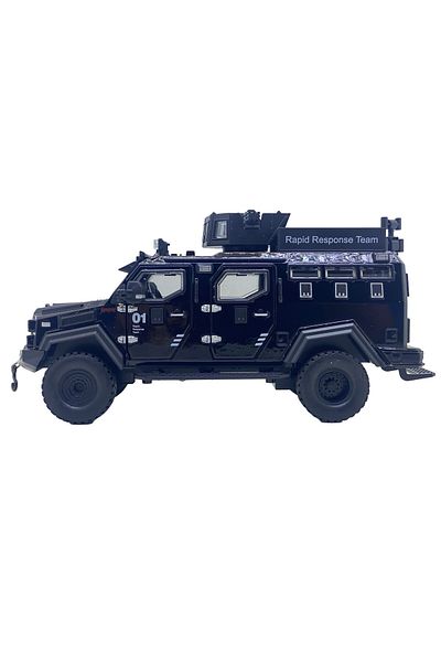 JPT Armored metal model of the Police SWAT 1:24 with sound, LED lights, spring