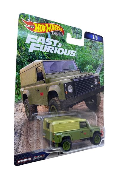 JPT Land Rover defender 110 fast and furious green model