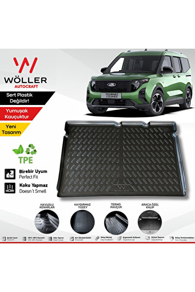 wöller Yeni Ford Courier Bagaj Havuzu 2023 Sonrası 3D Wöller Ultraflex Esnek
