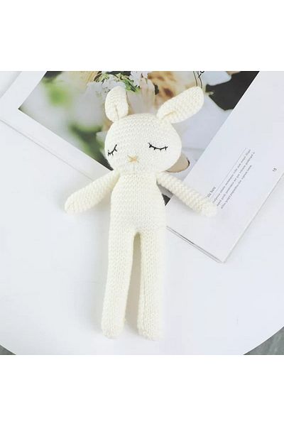 Little Cloud White crochet rabbit