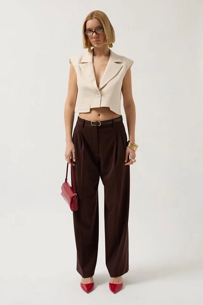 MODA Aemido Button Detail Pocket Vest