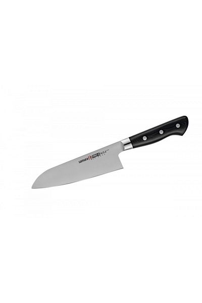 Samura Μαχαίρι Santoku Samura PRO-S, ιαπωνικό ατσάλι AUS 8, HRC 58, λεπίδα 18 cm
