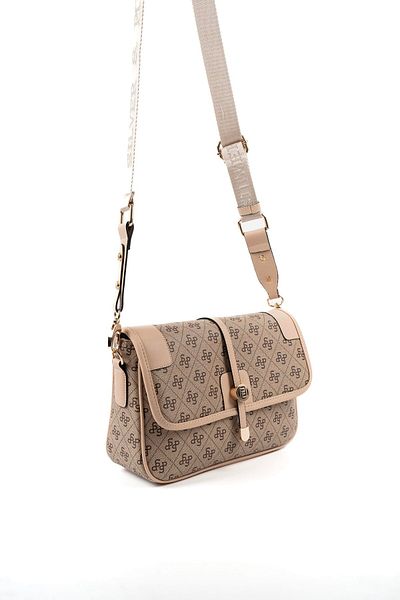 Silver Polo Geantă de damă Silver & Polo Bej închis - Skin SP1182