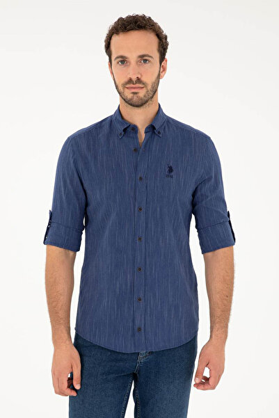 U.S. Polo Assn. U.S. Polo Assn. Lemar Lacivert Erkek Gömlek 1838239