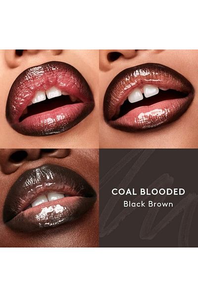 FENTY BEAUTY Trace’d Out Pencil Lip Liner Coal Blooded – Long-Wear, Creamy Matte Lip Definer 1.24g