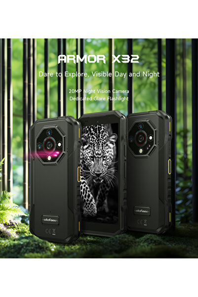 ULEFONE ARMOR X32 4G 6GB RAM 128GB ROM|5500mAh BATTARY|5.65" HD+ DISPLAY|NFC|ANDROID 14