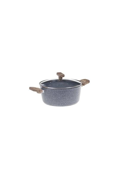 Secret de Gourmet SG Forge saucepan, granite, aluminum, induction, 24 x 17 cm, 3 liters