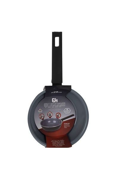 Excellent Houseware Blue Origins frying pan, blue ceramic, 20 cm