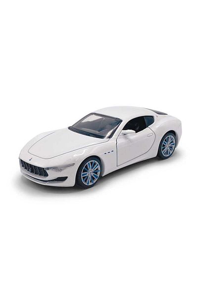 JPT Maserati Alfieri 2014 Concept Model, Light, Sound and Turns Front Wheels / White Tayumo