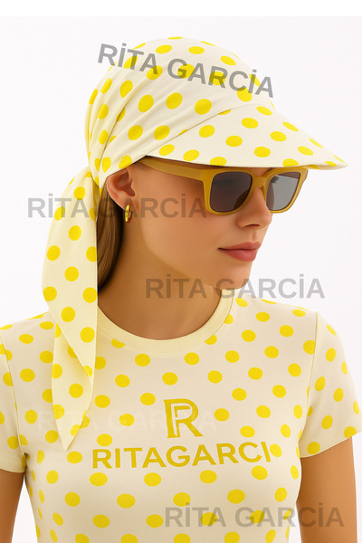 Ritagarcia Safari Tied Peaked Bandana Visor