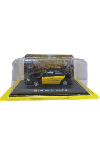 JPT Seat Leon 1999 Barcelona taxi model, 1:43