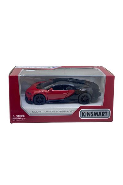 JPT Bugatti Chiron red metal model 1:36 Kinsmart