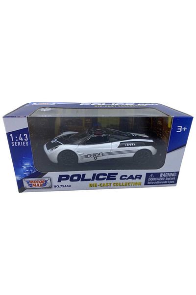 JPT Model 1/43 Pagani Huayra *police*, white/black