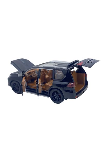 JPT Lexus LX570 replica model 1:18 black with sounds, lights, opens everything
