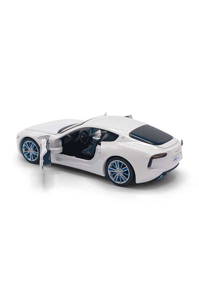 JPT Maserati Alfieri 2014 Concept Model, Light, Sound and Turns Front Wheels / White Tayumo