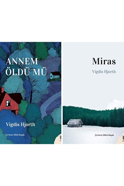 Siren Yayınları Annem Öldü mü-Miras Vigdis Hjorth ( 2 kitap set)