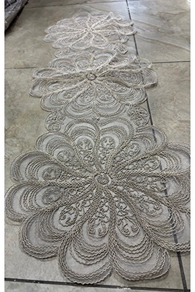 Muensu Kdk Tekli Runner, Masa Örtesi Ranır One Size 002