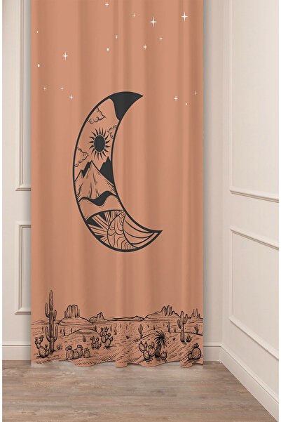 GREENDECOR Moon Nature Space Stars Pastel Bohemian Custom Design Digital Prin...