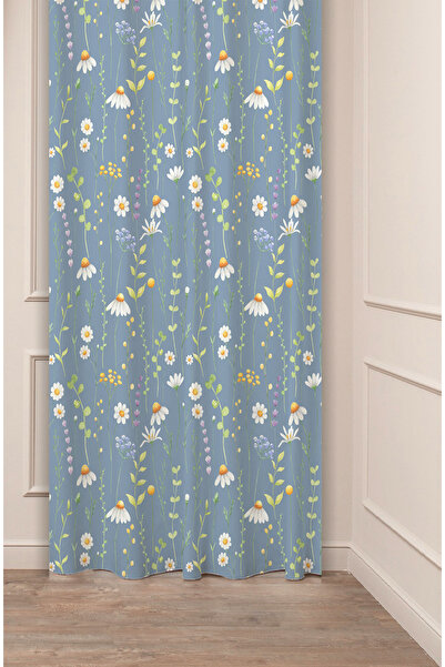 GREENDECOR ستارة خلفية أنيقة بتصميم بوهيمي على شكل زهور وأوراق ديزي باستيل بت...