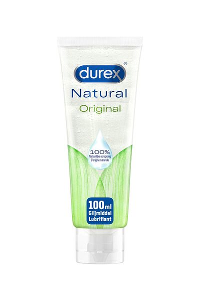 Durex Lubricating Gel, 100% Natural, Comfort and Safety in Your Intimate Moments Durex Natural, 100ml
