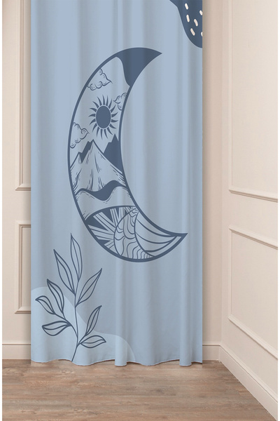 GREENDECOR ستارة خلفية أنيقة من Leaf Moon Star Sun Nature ناعمة باستيل بوهيمي...