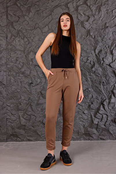 THE WESS Pants with Double Pocket Waist Elastic Pants