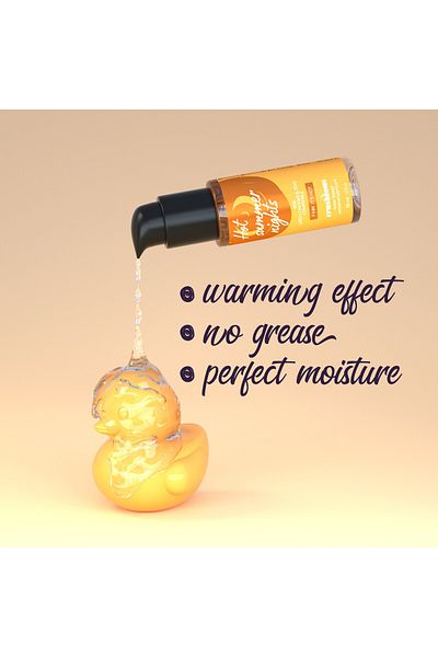 Crushious Lubrifiant Pe Baza de Apa, Efect de Incalzire, Crushious Hot Summer Nights, 50 ml