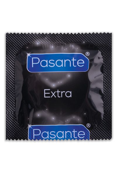 PASANTE Extra Thick and Extra Lubricated Condoms, Safety and Comfort, Extra Thick, 3 Pieces