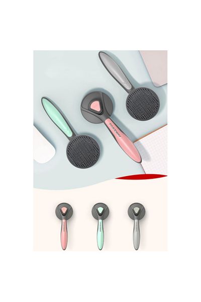BulutRetail Self-Cleaning Cat Dog Comb with Automatic Buttons