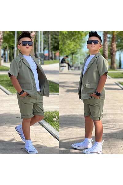 Uslukids Premium Quality Shorts Suit