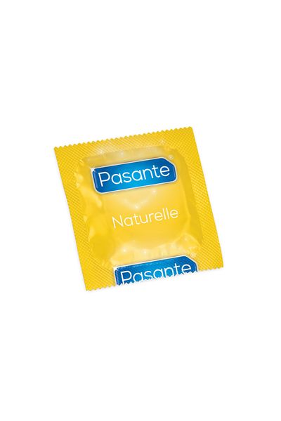 PASANTE Condoms with Natural Sensitivity, Maximum Protection and Comfort, Pasante Naturelle, 3 Pieces