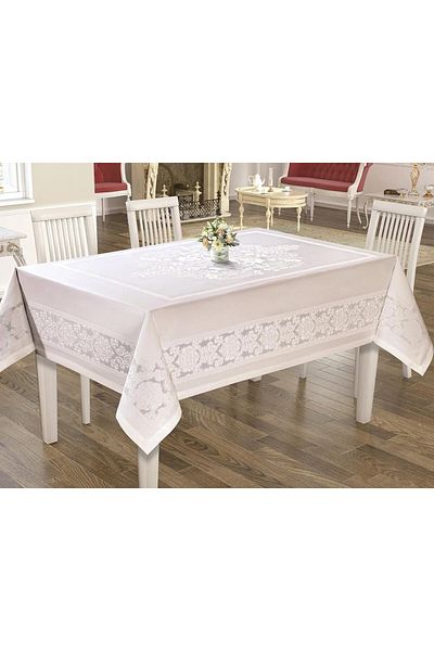 DENİZLİ ÇEYİZ Față de masă Jacquard de lux Jumbo