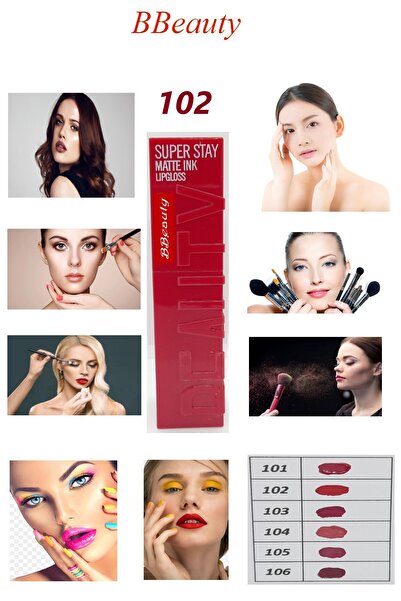 BBeauty Matte İnk Soft & Velvet 4D Lipgloss Matte Liquid Lipstick