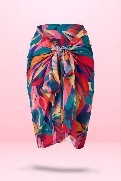 cott land Pareo Patterned Tied 80X140Cm
