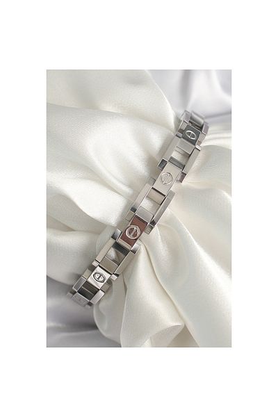 maarketim 316L Steel Silver Color Unisex Bracelet